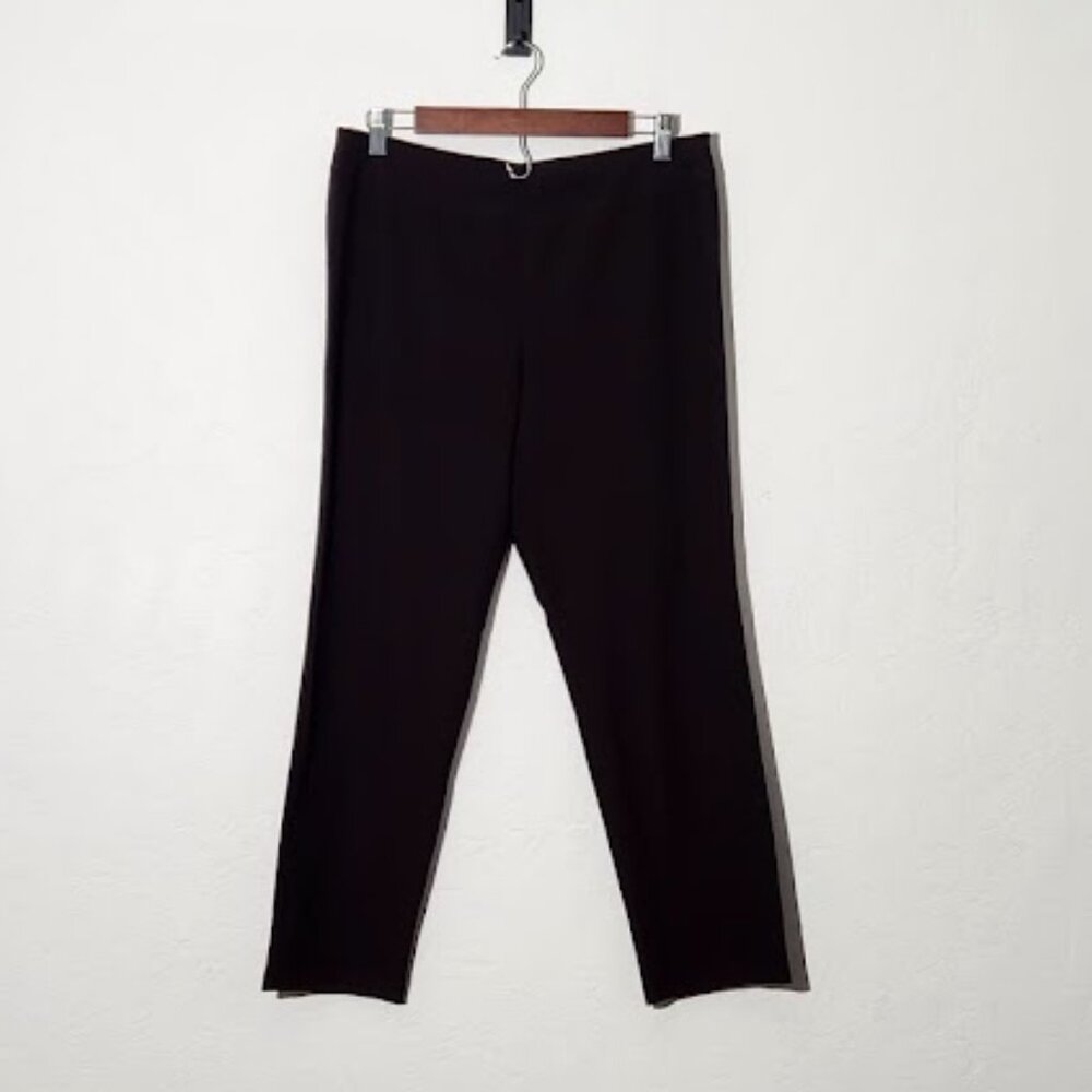Eileen Fisher Women's Pull-on Elastic Waist Ankle Pants Size Large